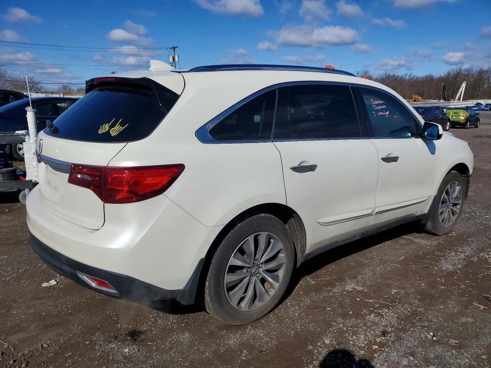 Продажа на аукционе авто 2015 Acura Mdx, vin: 5FRYD4H48FB011116, номер лота: 46152596