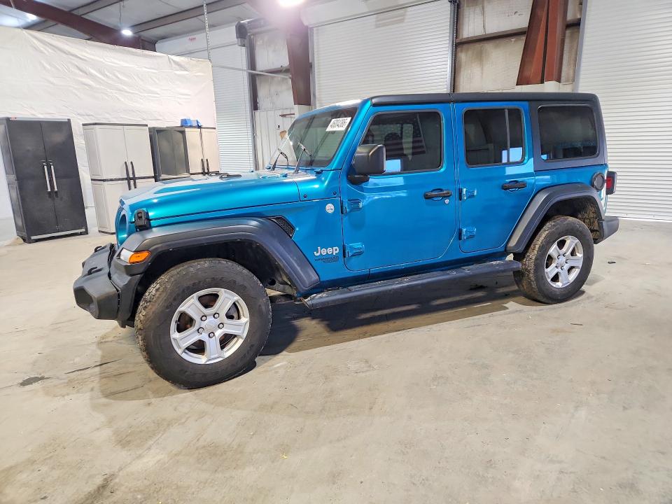 2019 Jeep Wrangler Unlimited მანქანა იყიდება აუქციონზე, vin: 1C4HJXDG8KW638531, აუქციონის ნომერი: 46004386