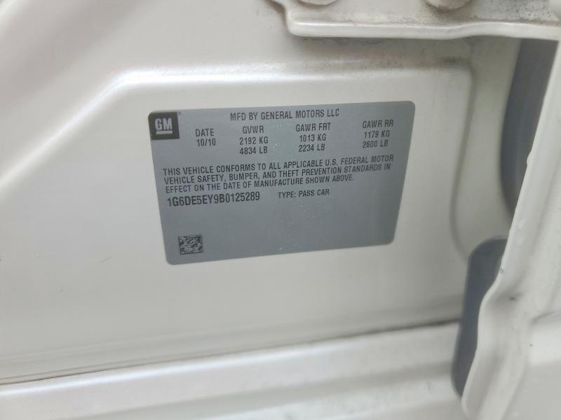 Продажа на аукционе авто 2011 Cadillac Cts, vin: 1G6DE5EY9B0125289, номер лота: 46097846
