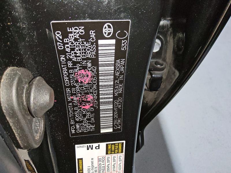 Продажа на аукционе авто 2021 Toyota Corolla, vin: JTDP4MCE9MJ057542, номер лота: 46946136