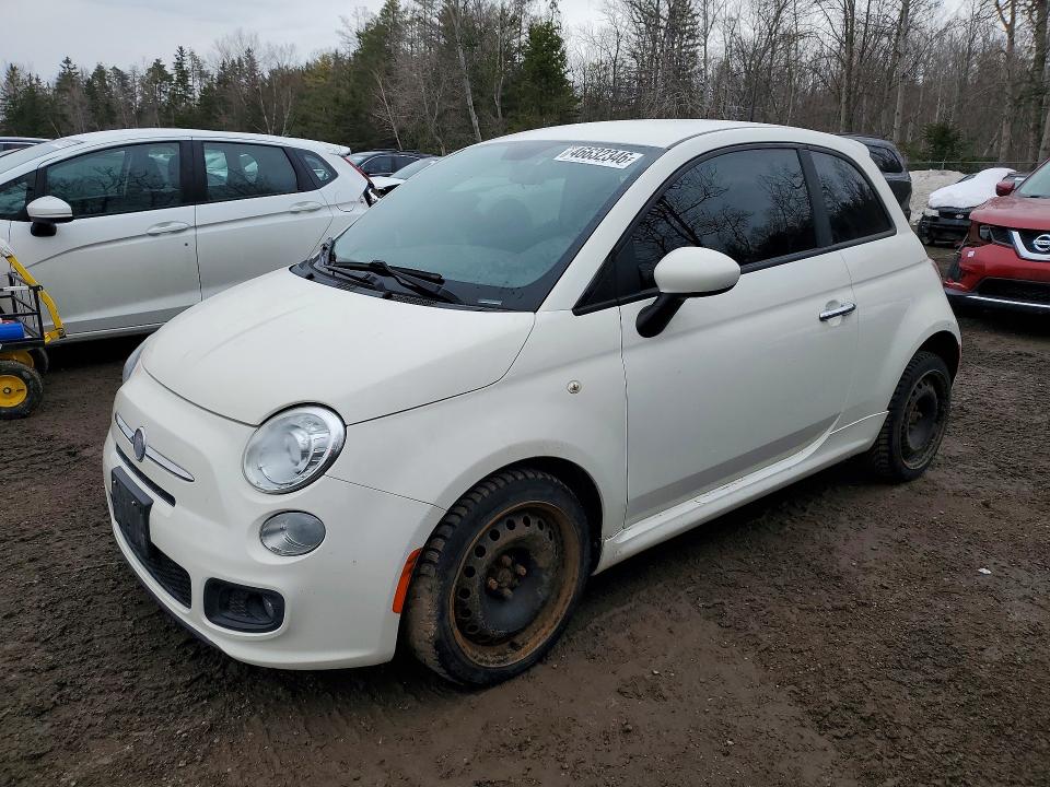 46632346 :رقم المزاد ، 3C3CFFBR4CT237614 vin ، 2012 Fiat 500 مزاد بيع