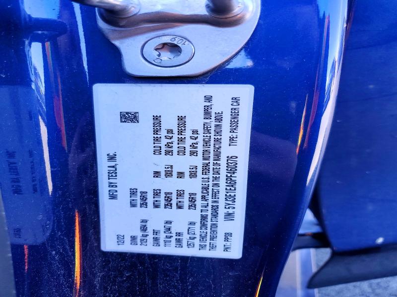 Продажа на аукционе авто 2023 Tesla Model 3, vin: 5YJ3E1EA6PF460376, номер лота: 79980685