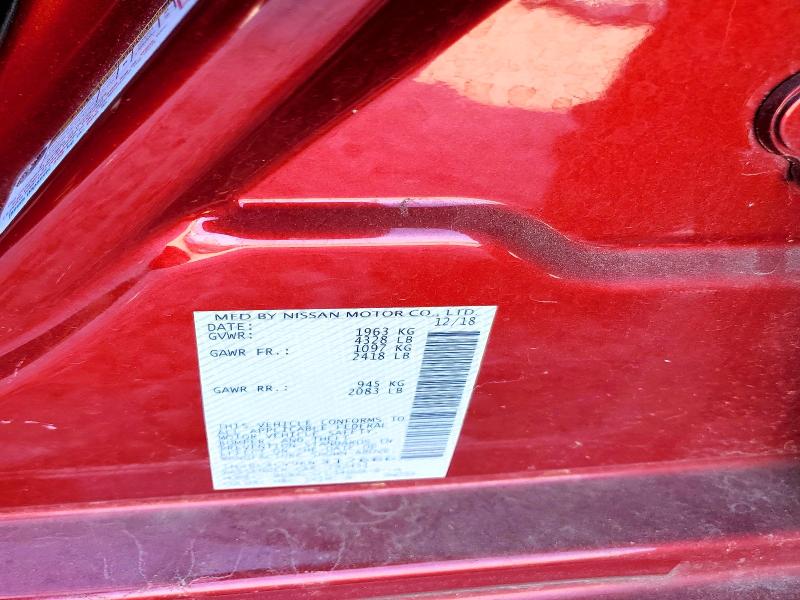 Aukcja sprzedaży 2019 Nissan Altima, vin: 1N4BL4CV9KN312666, numer aukcji: 47263576