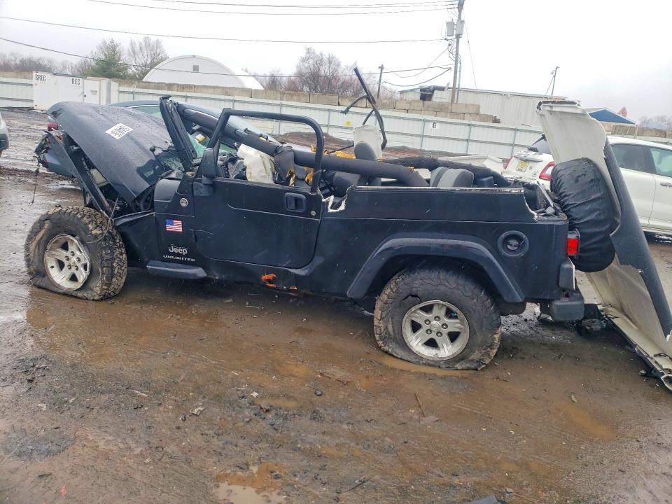 2006 Jeep Wrangler / Tj მანქანა იყიდება აუქციონზე, vin: 1J4FA44S16P715194, აუქციონის ნომერი: 45944616
