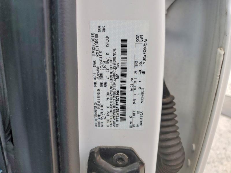 Продажа на аукционе авто 2015 Ford F150, vin: 1FTEW1EF1FFB78366, номер лота: 78724965