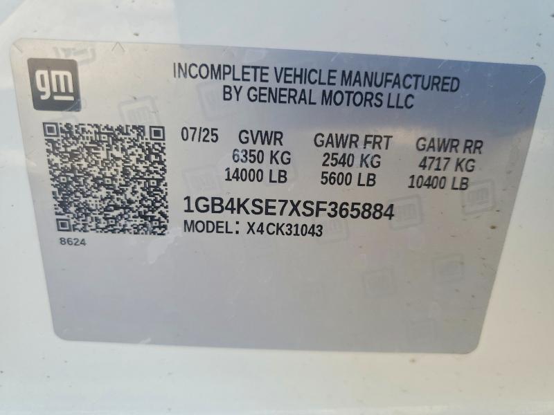 Aukcja sprzedaży 2025 Chevrolet Silverado, vin: 1GB4KSE7XSF365884, numer aukcji: 41963146