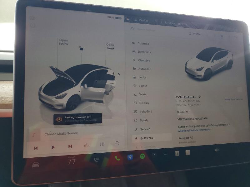 Продажа на аукционе авто 2024 Tesla Model Y, vin: 7SAYGDEEXRA263976, номер лота: 79632745