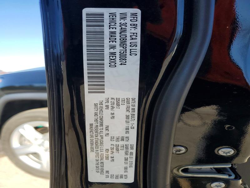 Продаж на аукціоні авто 2023 Jeep Compass, vin: 3C4NJDBN6PT500874, номер лоту: 41844956