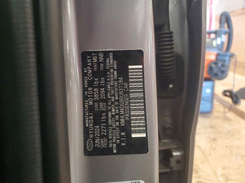Продаж на аукціоні авто 2024 Hyundai Elantra, vin: KMHLM4DG9RU837184, номер лоту: 46544166