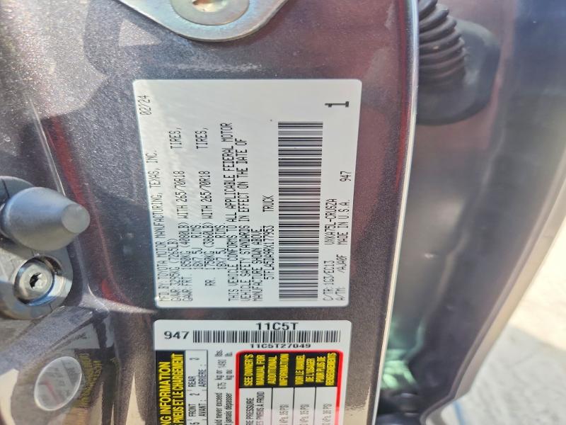 47556966 :رقم المزاد ، 5TFLA5DA9RX177953 vin ، 2024 Toyota Tundra مزاد بيع