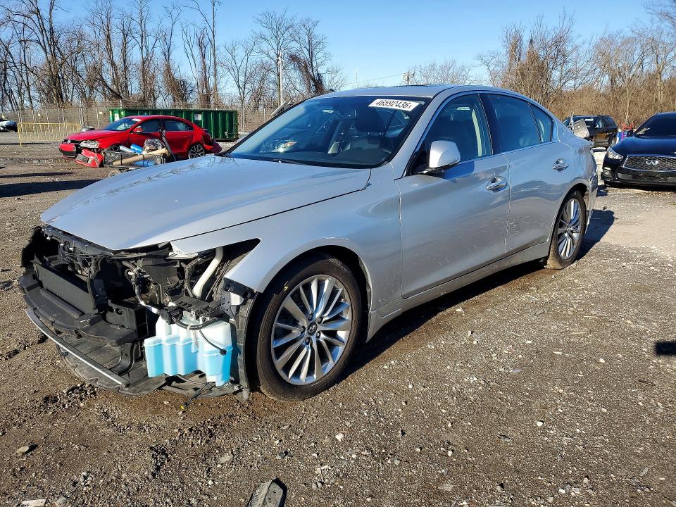 46592436 :رقم المزاد ، JN1EV7AR8JM441532 vin ، 2018 Infiniti Q50 مزاد بيع