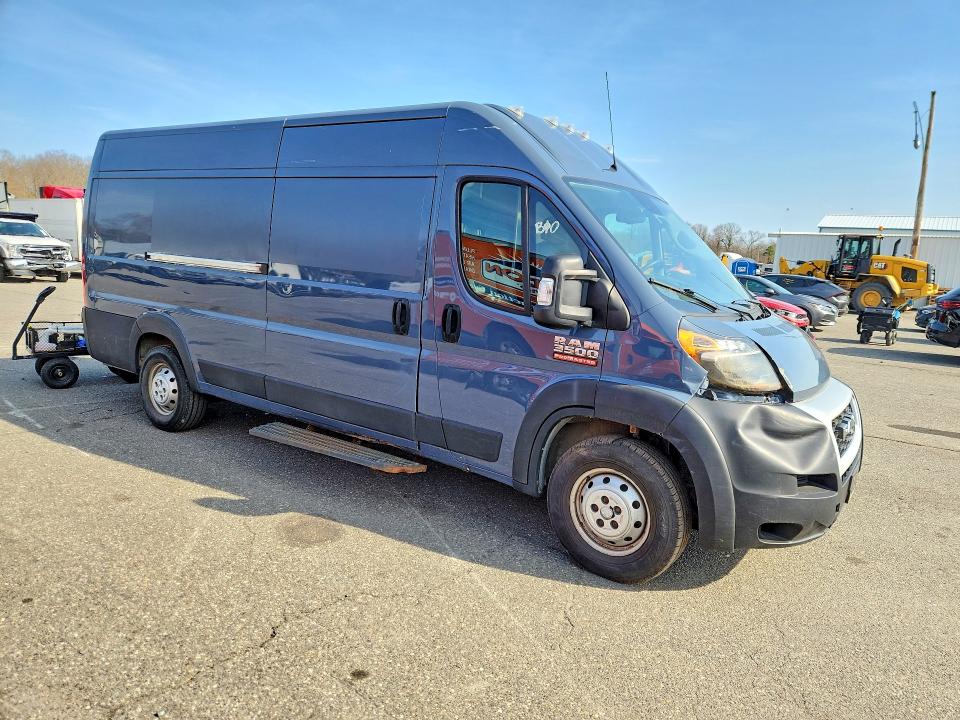 2021 Ram Promaster 3500 მანქანა იყიდება აუქციონზე, vin: 3C6MRVJG8ME544735, აუქციონის ნომერი: 45508926