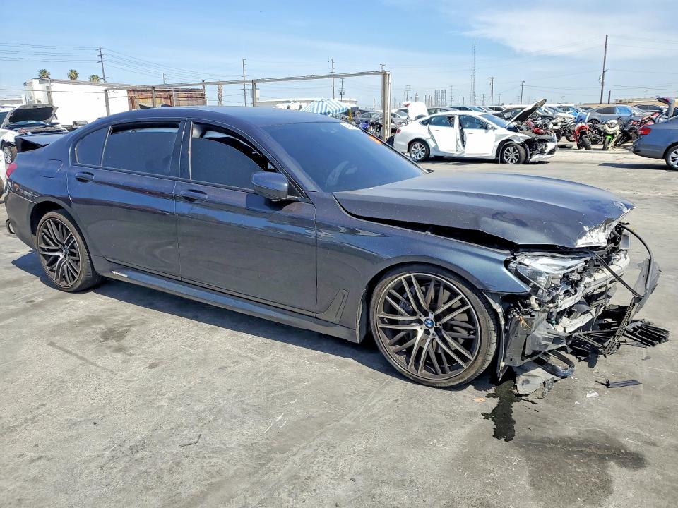 2019 Bmw 750 მანქანა იყიდება აუქციონზე, vin: WBA7F0C5XKGM25835, აუქციონის ნომერი: 46499696