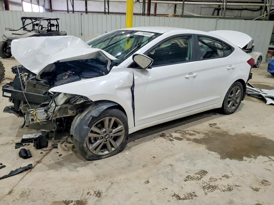 47796686 :رقم المزاد ، 5NPD84LF5JH301790 vin ، 2018 Hyundai Elantra مزاد بيع