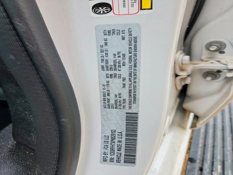 Aukcja sprzedaży 2023 Ram 1500, vin: 1C6SRFHTXPN529153, numer aukcji: 41772856