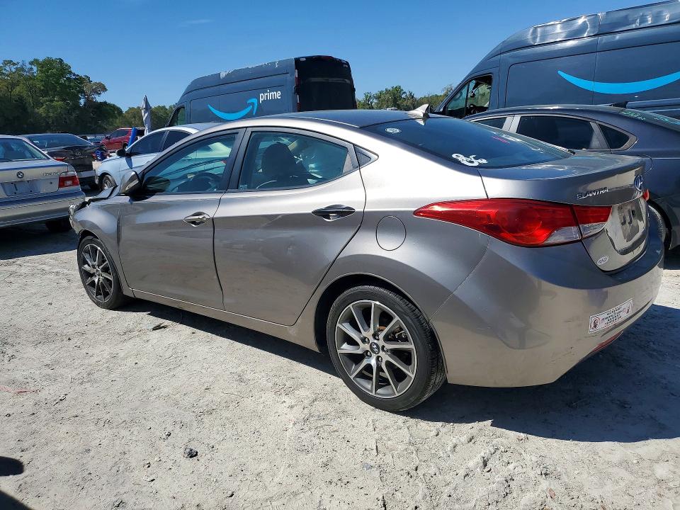 46519886 :رقم المزاد ، 5NPDH4AE7CH101622 vin ، 2012 Hyundai Elantra مزاد بيع