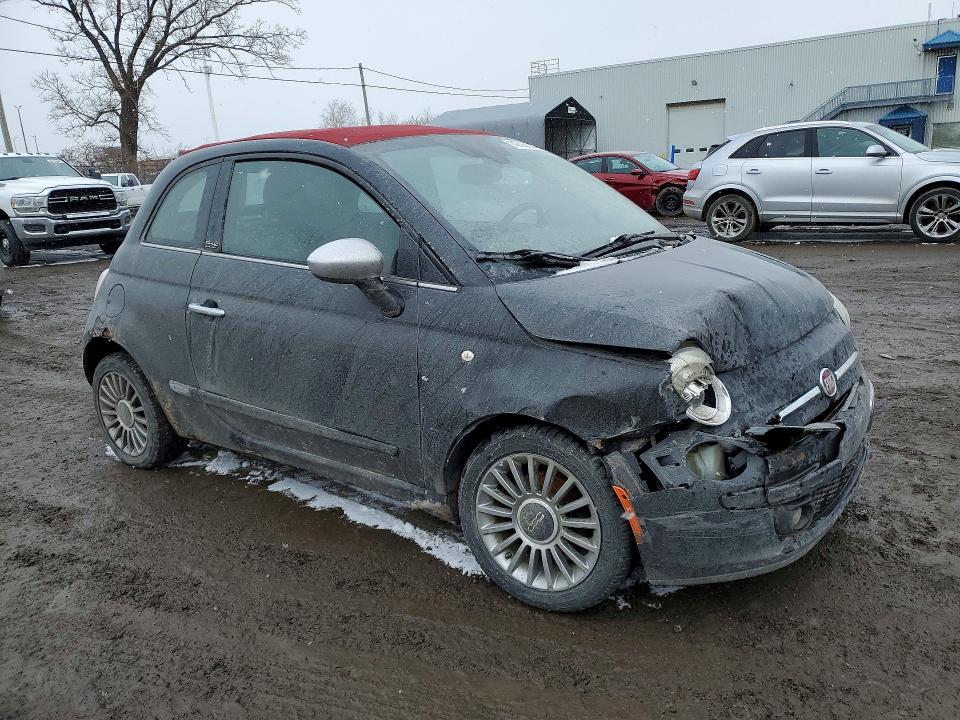 2013 Fiat 500 მანქანა იყიდება აუქციონზე, vin: 3C3CFFER0DT633309, აუქციონის ნომერი: 42068346