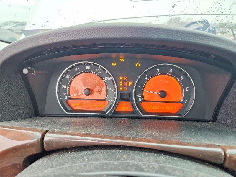 2005 Bmw 745 მანქანა იყიდება აუქციონზე, vin: WBAGN63595DS60839, აუქციონის ნომერი: 79829845
