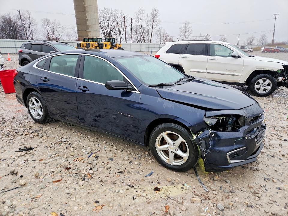 45497906 :رقم المزاد ، 1G1ZB5ST9JF113328 vin ، 2018 Chevrolet Malibu مزاد بيع