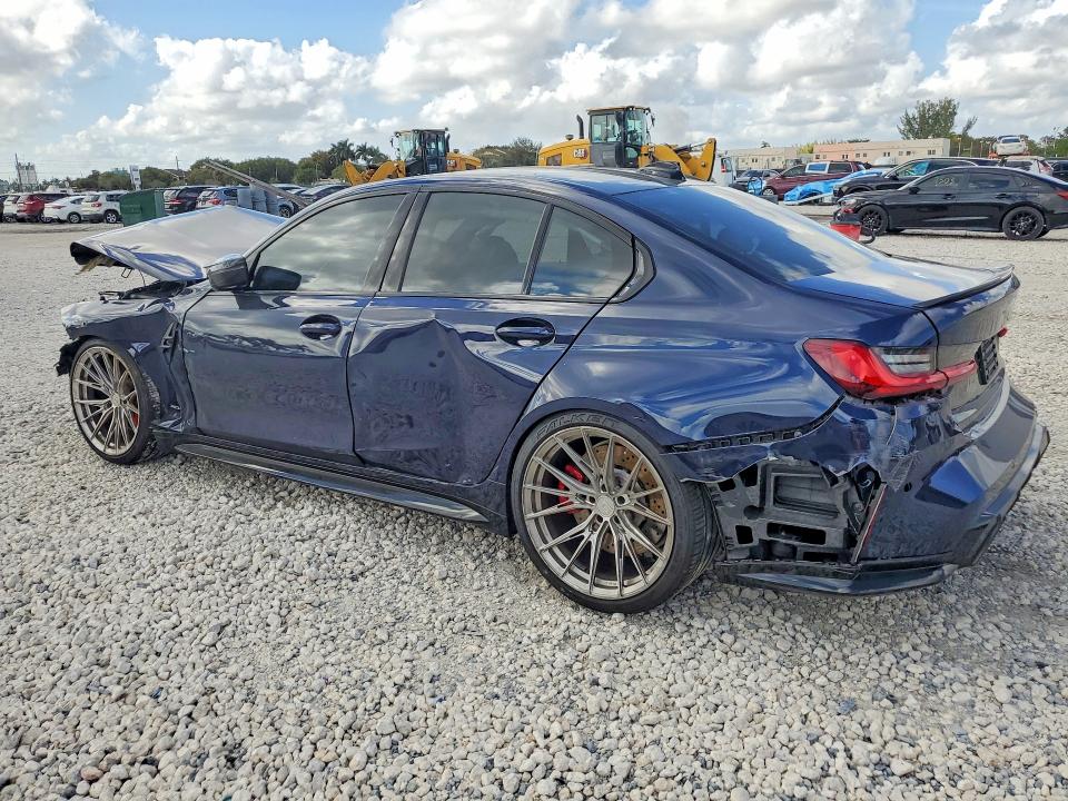 2022 Bmw M3 მანქანა იყიდება აუქციონზე, vin: WBS33AY0XNFM81189, აუქციონის ნომერი: 79813695