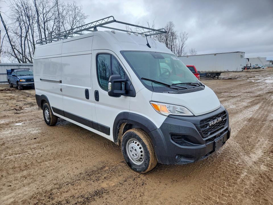 41711966 :رقم المزاد ، 3C6LRVDG6RE118329 vin ، 2024 Ram Promaster 2500 مزاد بيع