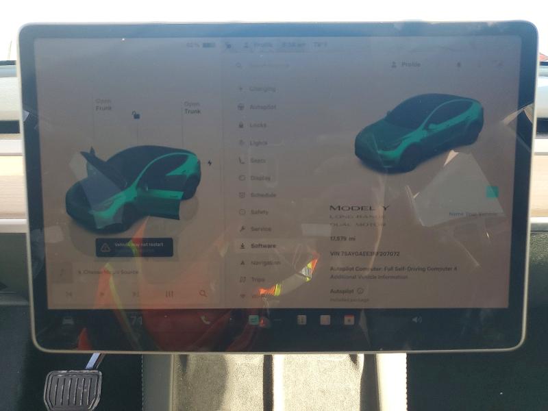 2024 Tesla Model Y მანქანა იყიდება აუქციონზე, vin: 7SAYGAEE3RF207072, აუქციონის ნომერი: 41603386