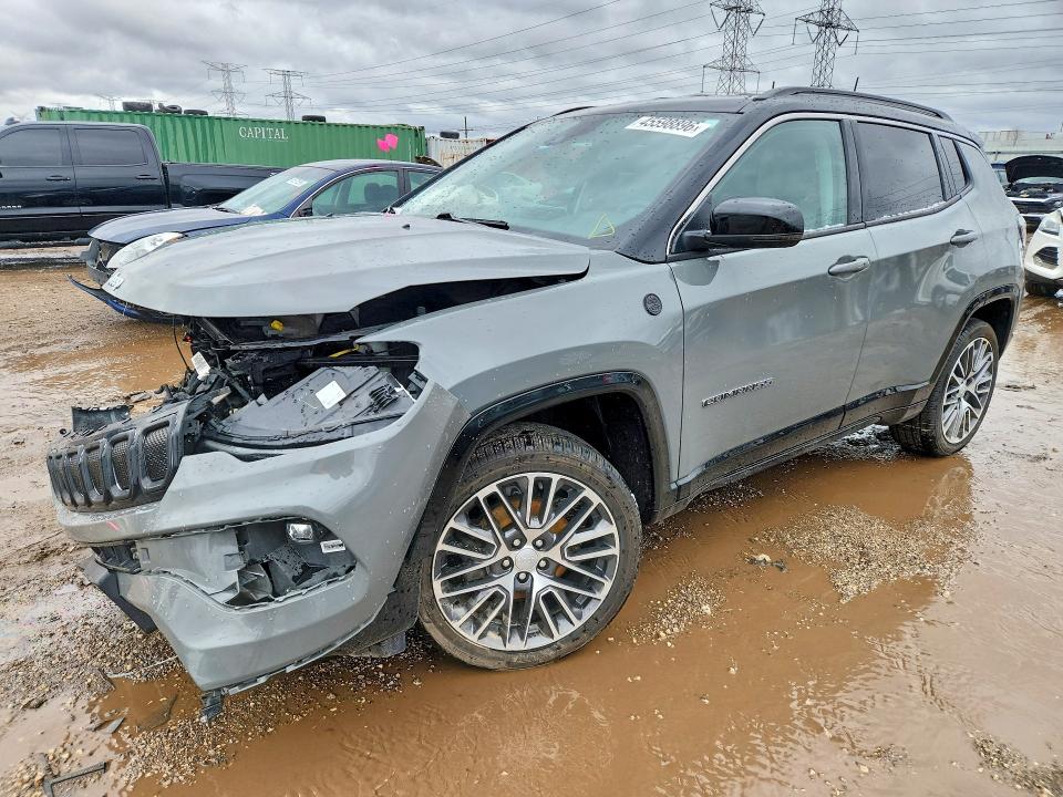 Auction sale of the 2022 Jeep Compass, vin: 3C4NJDCB4NT189415, lot number: 45598896
