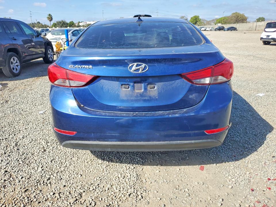 2016 Hyundai Elantra მანქანა იყიდება აუქციონზე, vin: 5NPDH4AE1GH703504, აუქციონის ნომერი: 41621666