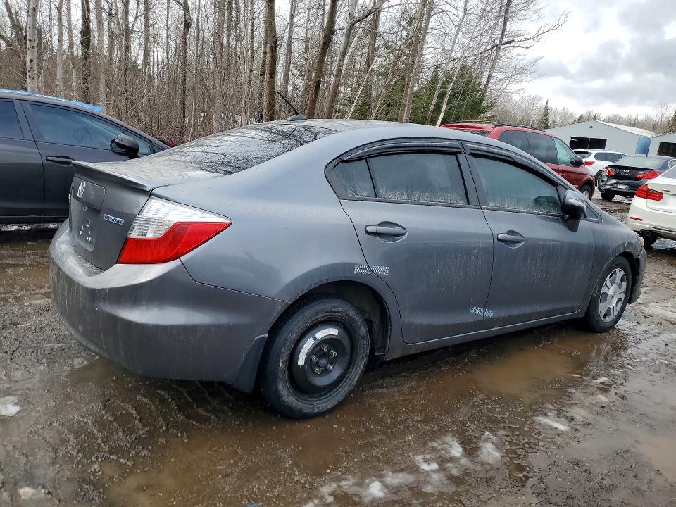 Aukcja sprzedaży 2012 Honda Civic Hybrid 4dr, vin: JHMFB4F27CS800256, numer aukcji: 45648476