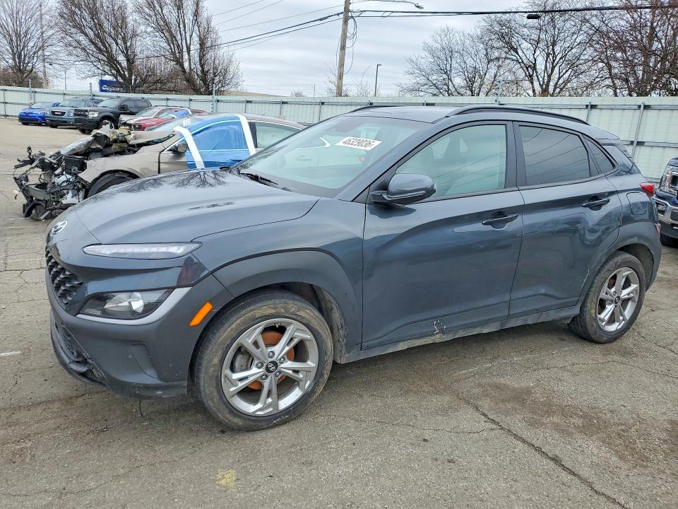 46329036 :رقم المزاد ، KM8K62AB4NU766215 vin ، 2022 Hyundai Kona مزاد بيع