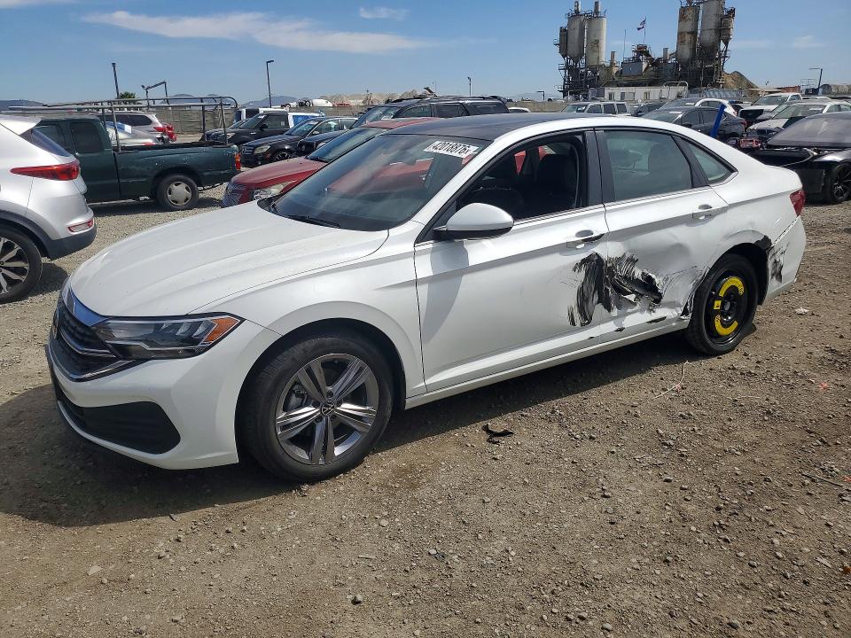 42018876 :رقم المزاد ، 3VW7M7BU5RM075683 vin ، 2024 Volkswagen Jetta مزاد بيع