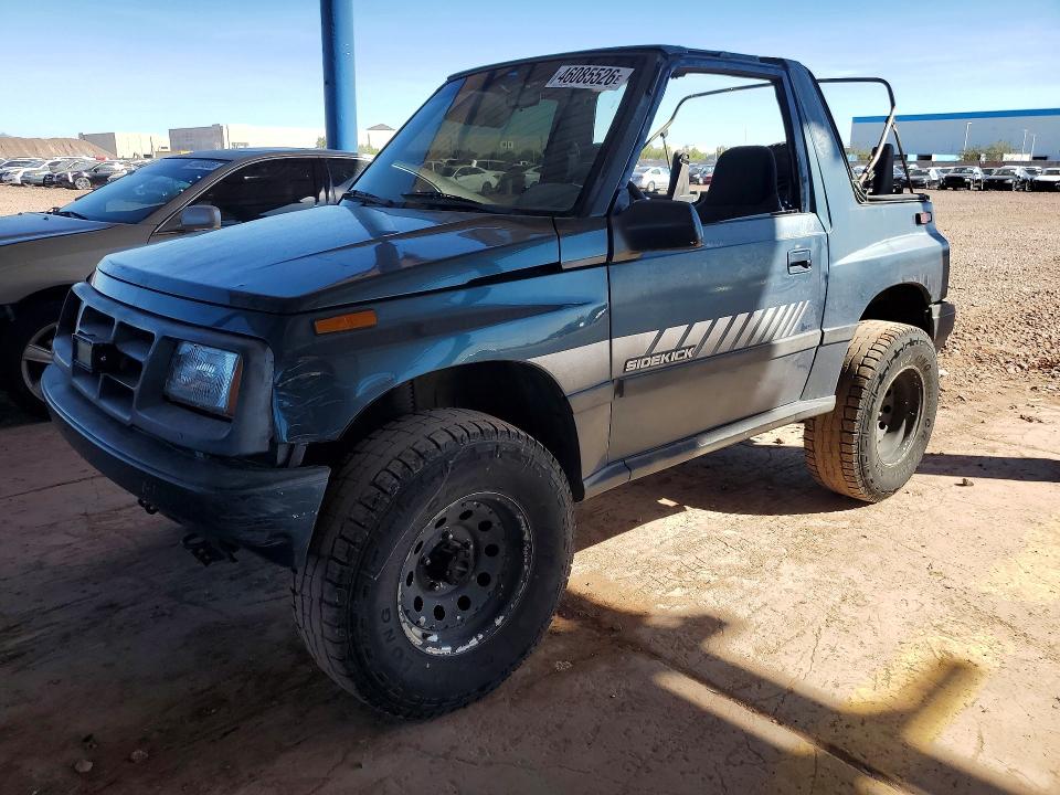 1989 Suzuki Sidekick მანქანა იყიდება აუქციონზე, vin: JS4TA01C4K4108259, აუქციონის ნომერი: 46085526