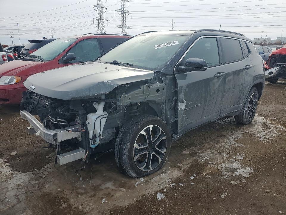 Продажа на аукционе авто 2023 Jeep Compass, vin: 3C4NJDCN8PT523359, номер лота: 45920986