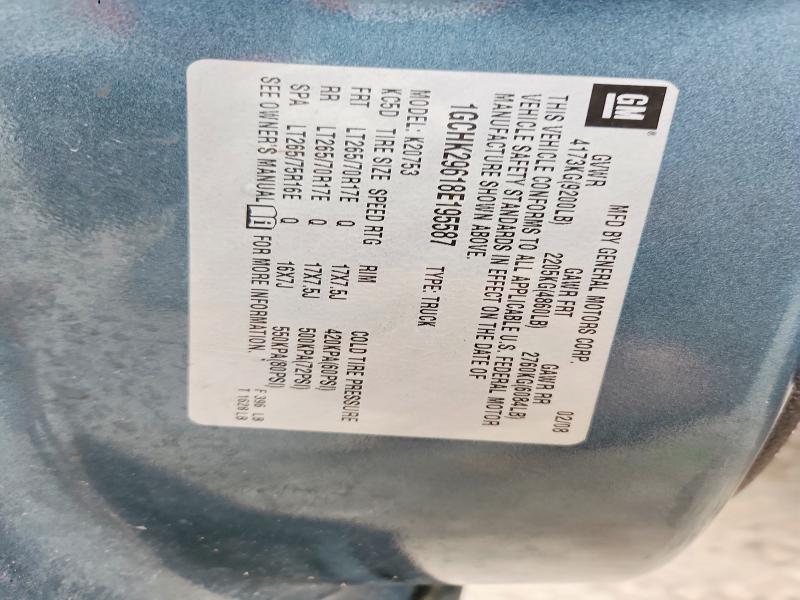 78837315 :رقم المزاد ، 1GCHK29618E195587 vin ، 2008 Chevrolet Silverado مزاد بيع