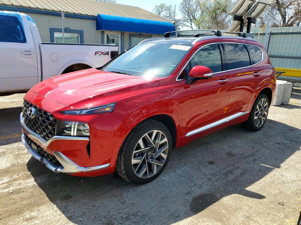2022 Hyundai Santa Fe მანქანა იყიდება აუქციონზე, vin: 5NMS54AL5NH413338, აუქციონის ნომერი: 47657726