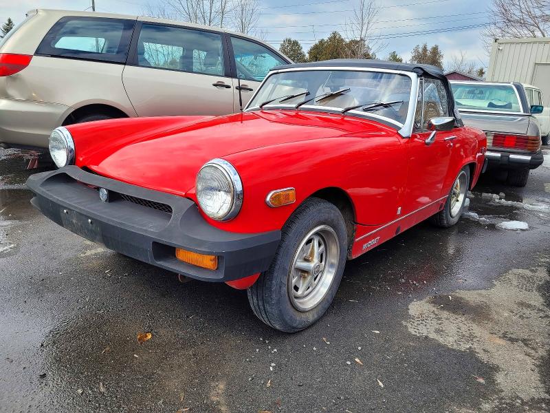 1978 Mg Midget მანქანა იყიდება აუქციონზე, vin: GAN6UJ202044, აუქციონის ნომერი: 45818156
