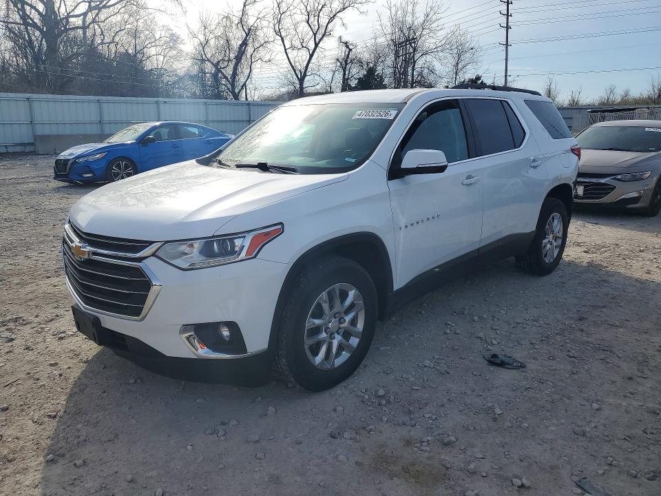 47032526 :رقم المزاد ، 1GNEVHKW2MJ192150 vin ، 2021 Chevrolet Traverse مزاد بيع