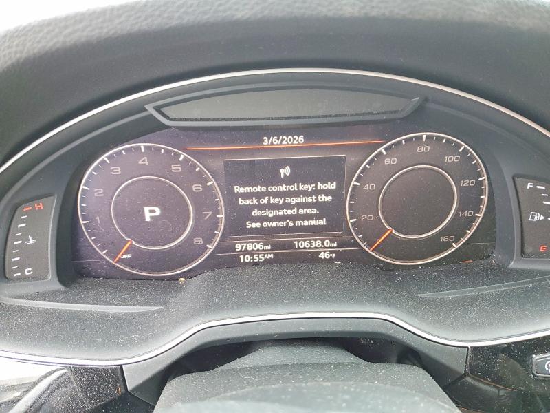 41726186 :رقم المزاد ، WA1VAAF75JD019824 vin ، 2018 Audi Q7 مزاد بيع