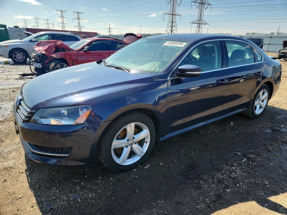 Продажа на аукционе авто 2013 Volkswagen Passat, vin: 1VWBH7A38DC136591, номер лота: 45588536