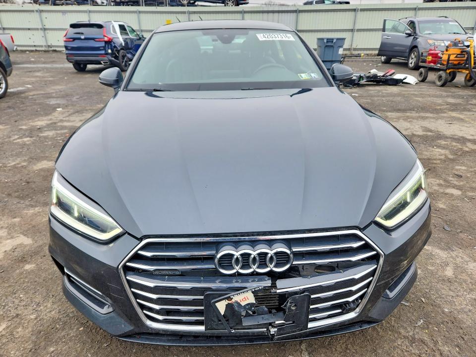Продаж на аукціоні авто 2018 Audi A5, vin: WAUBNCF58JA054511, номер лоту: 42037316