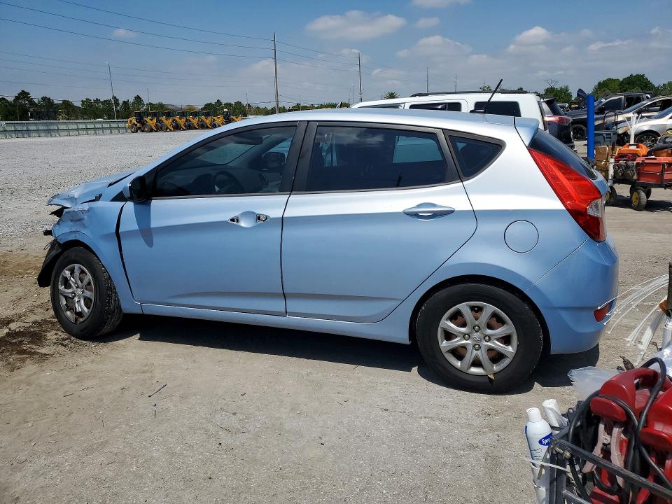47246336 :رقم المزاد ، KMHCT5AE0CU034136 vin ، 2012 Hyundai Accent مزاد بيع