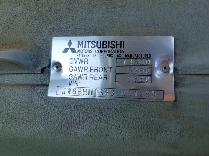 47135276 :رقم المزاد ، JW6BHH1S83L001254 vin ، 2003 Mitsubishi Fe640 مزاد بيع