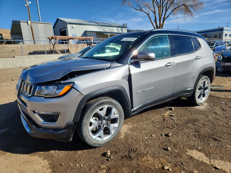 Aukcja sprzedaży 2018 Jeep Compass, vin: 3C4NJDCB7JT135505, numer aukcji: 41822036