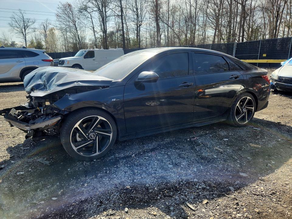 2023 Hyundai Elantra მანქანა იყიდება აუქციონზე, vin: KMHLR4AF6PU527097, აუქციონის ნომერი: 48214126