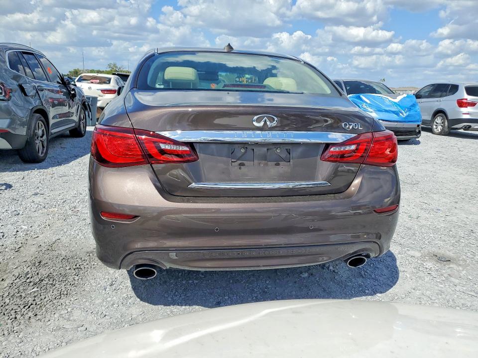 41813146 :رقم المزاد ، JN1BY1PP1FM601173 vin ، 2015 Infiniti Q70l مزاد بيع
