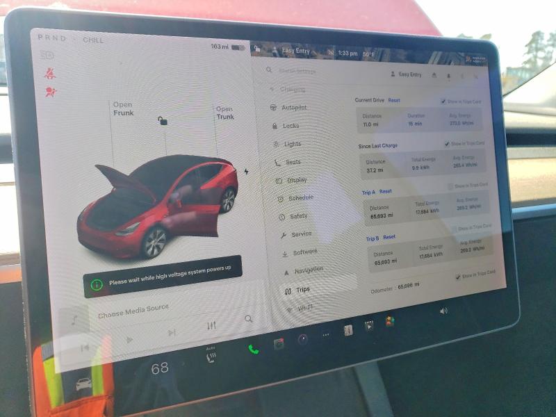 46405206 :رقم المزاد ، 5YJYGAEE7MF230103 vin ، 2021 Tesla Model Y مزاد بيع