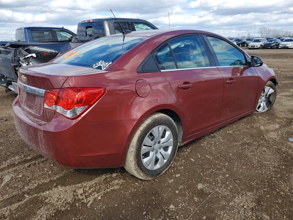 Продаж на аукціоні авто 2012 Chevrolet Cruze, vin: 1G1PD5SH4C7285891, номер лоту: 47866736