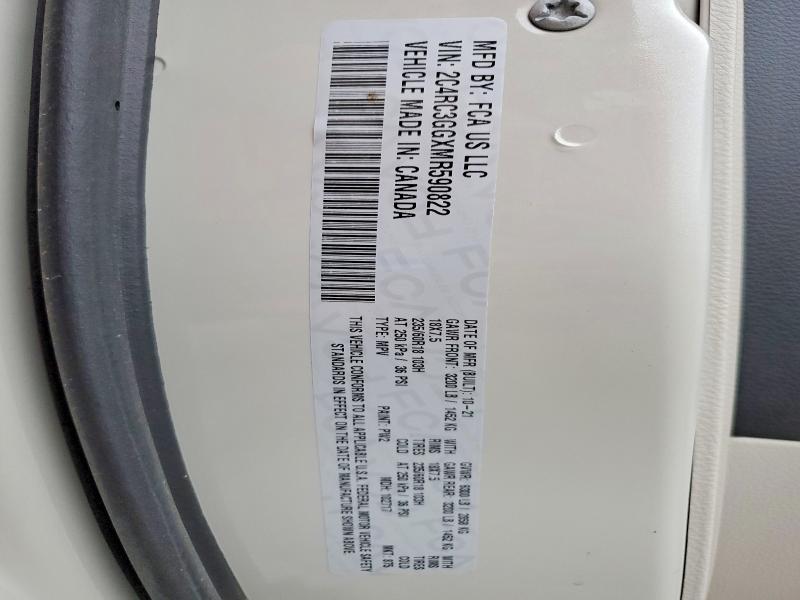 79368495 :رقم المزاد ، 2C4RC3GGXMR590822 vin ، 2021 Chrysler Pacifica مزاد بيع