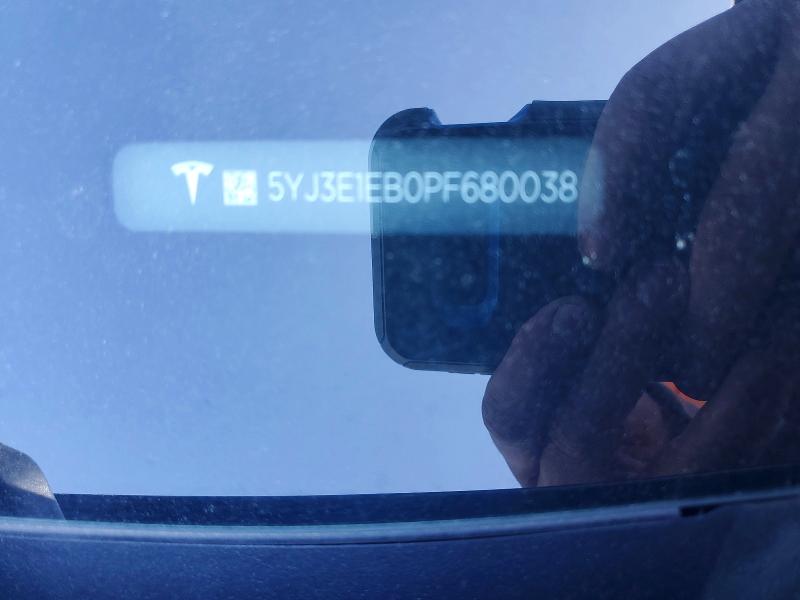Продажа на аукционе авто 2023 Tesla Model 3, vin: 5YJ3E1EB0PF680038, номер лота: 46541986