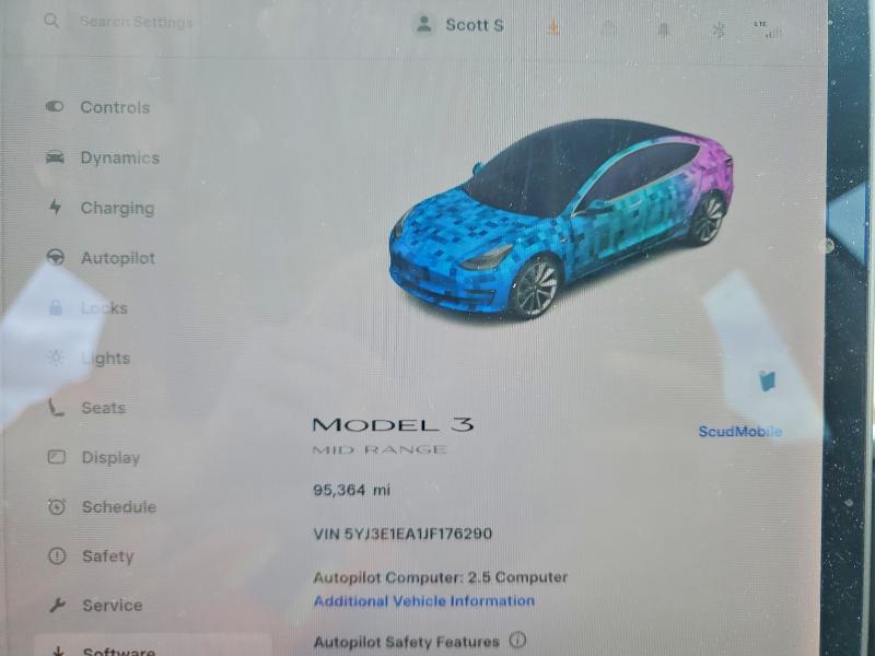 2018 Tesla Model 3 მანქანა იყიდება აუქციონზე, vin: 5YJ3E1EA1JF176290, აუქციონის ნომერი: 47229336